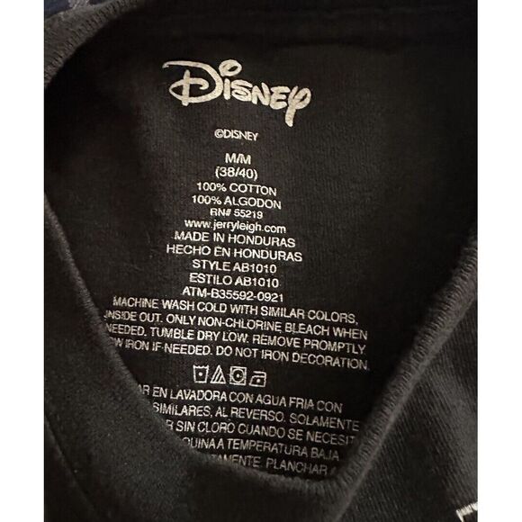 Disney Men's S/S Graphic Print Logo Mickey Mouse T-Shirt AL8 Black Medium - Picture 3 of 3